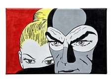 Quadro acrilico tela già - tela,