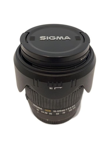 Obiettivo sigma 125mm - sigma, 18-125mm