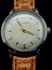 Raro Vintage 1950s GIRARD-PERREGAUX GYROMATIC MAN'S WATCH REF:6517 CAL 01 B 419