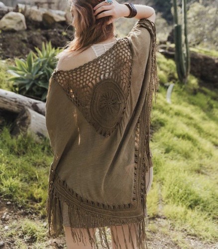 Poncho scialle kimono - ,
