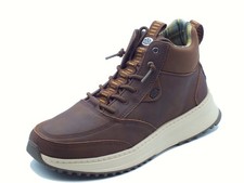 HeyDude 42059 Tahoe Classic Brown Scarponcini per Uomo in pelle marrone