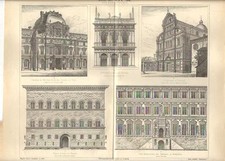 Stampa antica ARCHITETTURA