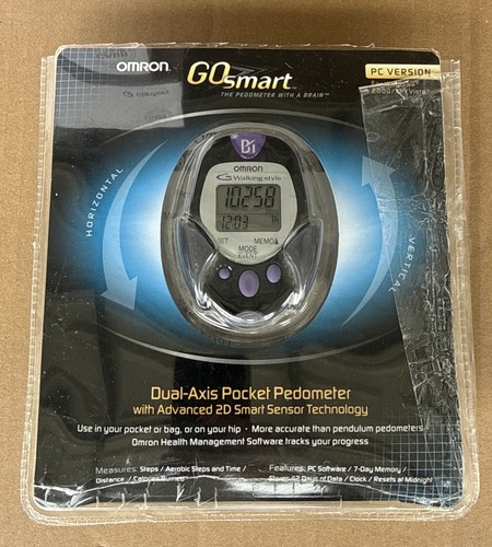 Omron smart pedometro - go,