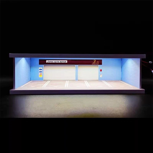 Diorama garage modello - diorama,