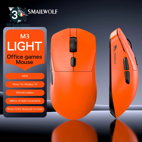 Smailwolf m3pro mouse gioco - smailwolf,