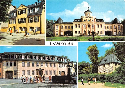 Cartolina multifoto weimar - cartolina,