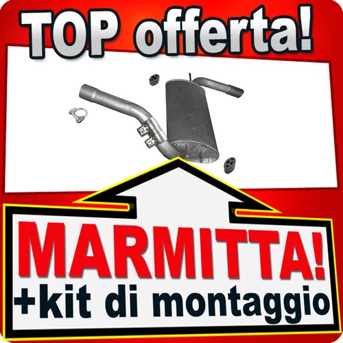 Silenziatore posteriore per - posteriore,