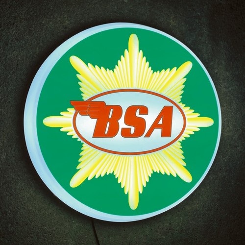 Bsa motorcycle led light - light, sign