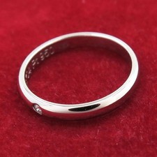 Anello Cartier Autentica Fede Nuziale PT950 Platino Gioielli Diamante Argento...