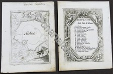 Stampa fortificazioni - Pianta