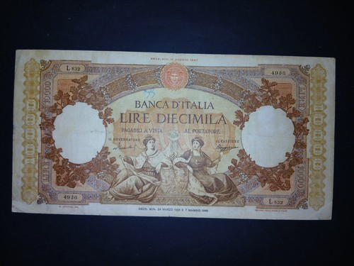 10000 lire repubbliche - lire,