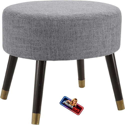 Sgabello pouf tessuto - in,