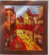 Dipinto olio su tela con
