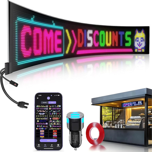 Insegna led programmabile - insegna,