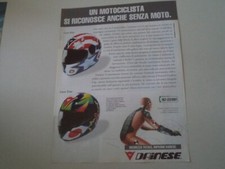 advertising Pubblicità 1997 CASCO HELMET DAINESE HALE/TOME