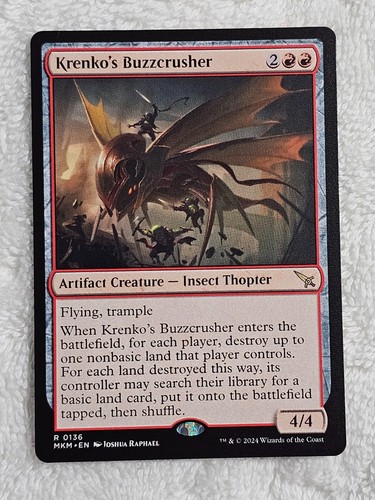 Mtg krenko buzzcrusher - mtg, #136