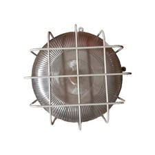 Vetro di ricambio plafoniera tondo Cm 26 completo di griglia 