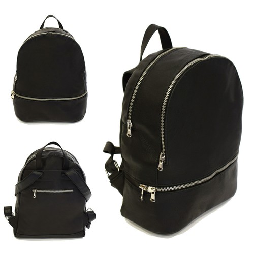 Women genuine leather black - genuine,