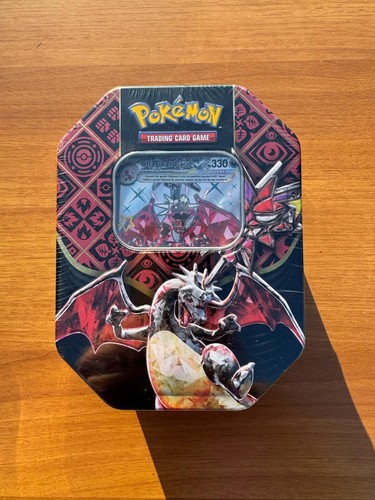 Pokémon charizard tin - charizard, ex