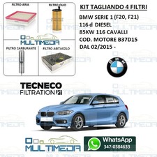 KIT TAGLIANDO FILTRI BMW SERIE