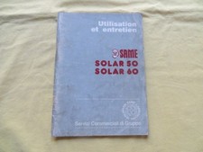Tracteur SAME Solar 50 et 60 -