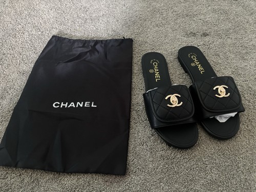 Sandali chanel neri taglia - sandali, 7