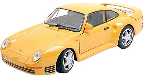 Welly porsche 959 - porsche, jaune