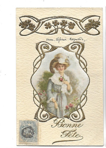 Cpa carte postale ancienne - postale,