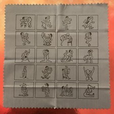 kamasutra panno microfibra per occhiali idea regalo