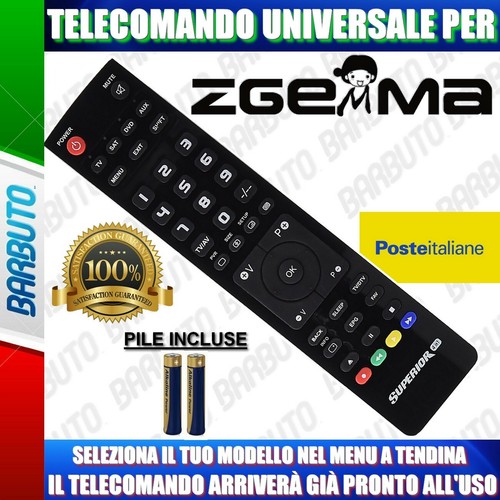 Telecomando universale zgemma - universale,