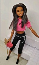 Look divertente e alla moda! Barbie con scarpe personalizzate Hi-lights Outfit AA multietnico OOAK NUOVE!