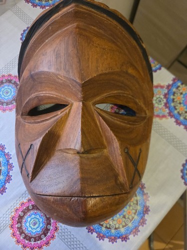 Maschera africana vintage - , in
