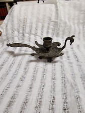 portacandela bugia metallo Uccello  porte bougie 7x21x8.5 V2