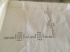 lenzuola di lino ricamate a