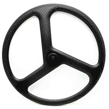 Ruote bici da strada in fibra di carbonio complete 3 razze 700c larghezza 23mm ruota ciclismo