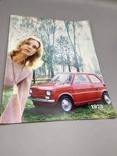 FIAT CALENDARIO D’EPOCA 1973 STRATOS MINI 126 FERRARI 365 AUTOBIANCHI 127