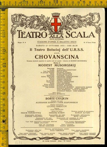 Teatro alla scala locandina - alla,