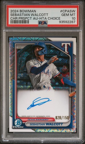 2024 bowman chrome - bowman, sebastian