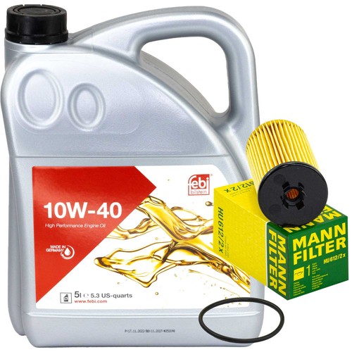 Kit olio motore febi 10w - olio, 10w-40