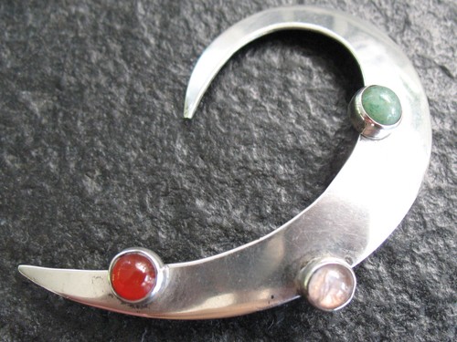 Spilla argento 925 bar israele - 925,