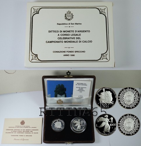 San marino 1990 dittico - dittico, di