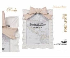 Portafoto in Resina con Fiocco