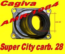 CAGIVA 125 SUPER CITY COLLETTORE Imbocco 32 mm  X CARBURATORE  Ø 26 28 30