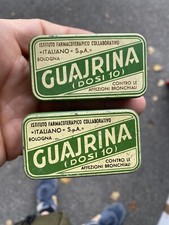 Scatole Latta Guajrina Farmacia Epoca Collezione