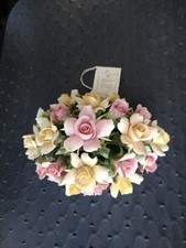 Porcellana Artistica By Porcellana Di Capodimonte  Small rose centerpie