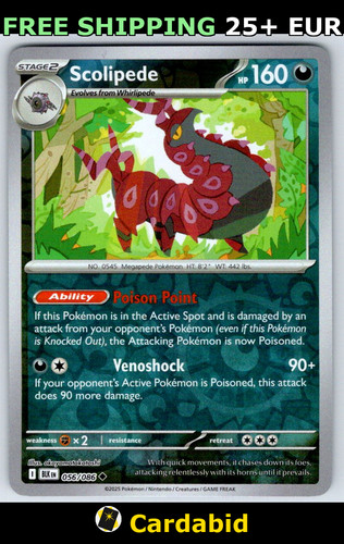 Scolipede blk 056 - -, sv