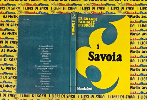 Book libro savoia grandi - le,