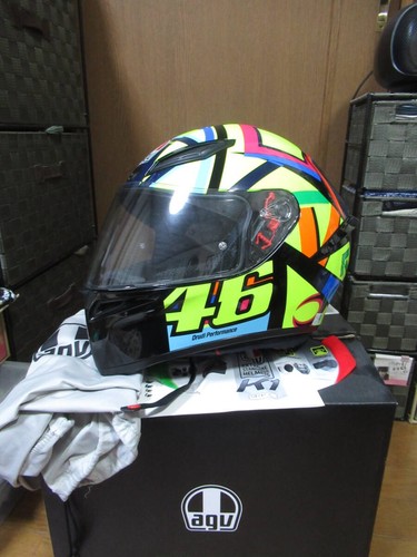 Casco integrale agv rossi - integrale,