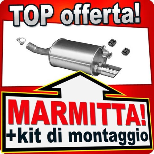Silenziatore posteriore per - ,