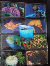 Schede telefoniche telecom Euro Serie 9 Atollo e i suoi abitanti"Pesci